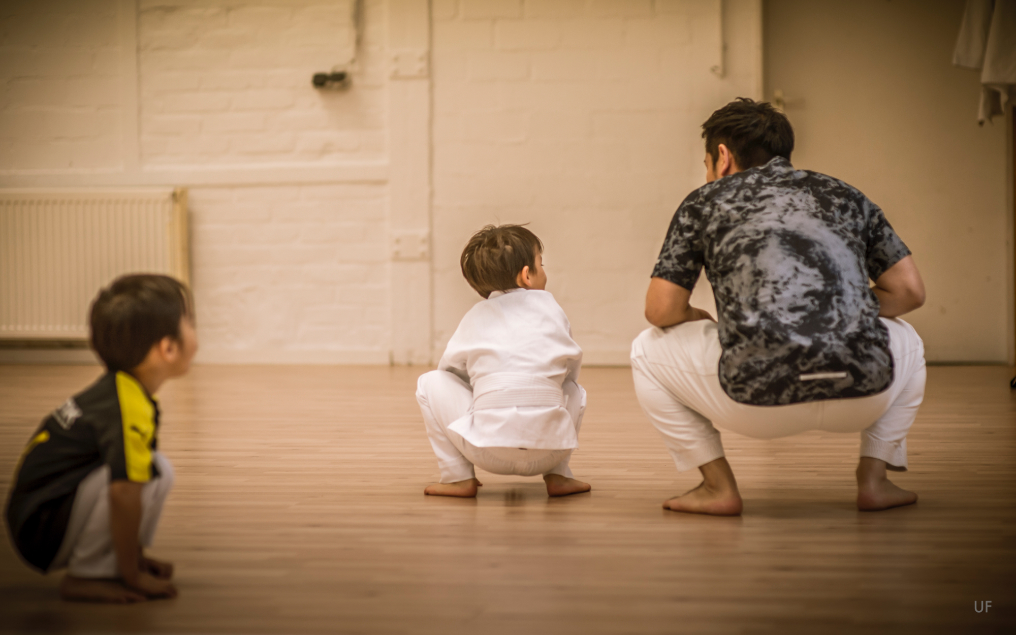 Karate. Komei Kanai. Dojo.